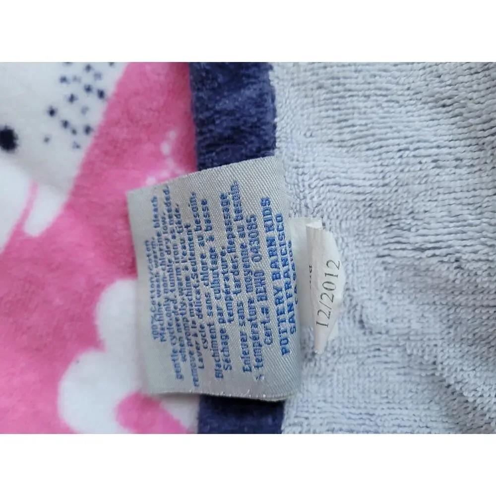 Pottery Barn Kids Towel 4 Yr Old